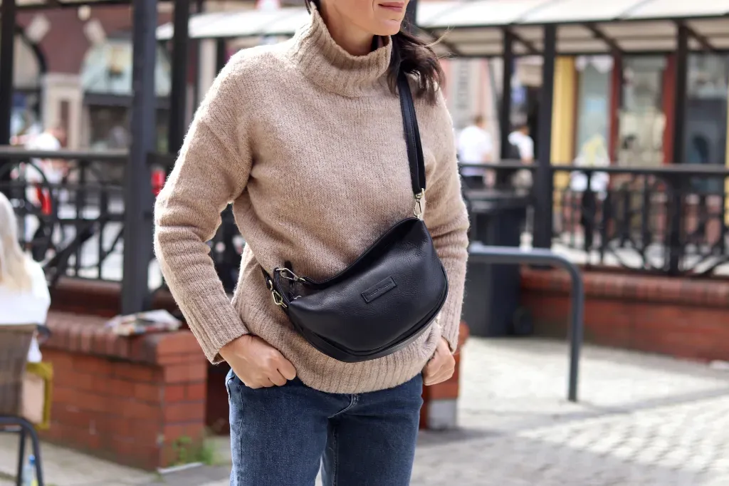 Stylowe nerki skórzane