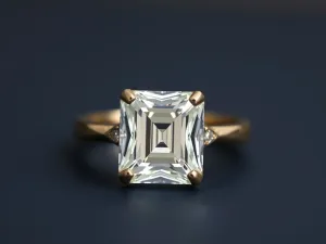 pierścionek kwadratowy